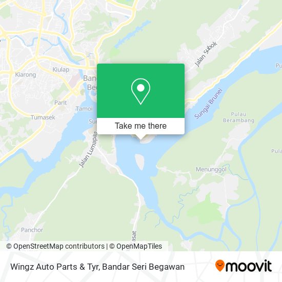 Wingz Auto Parts & Tyr map