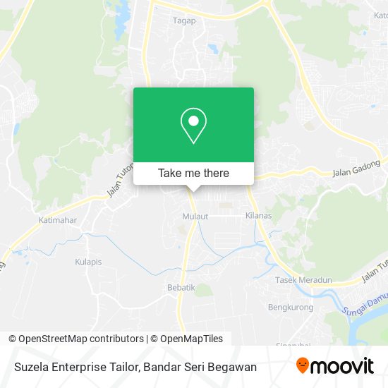 Suzela Enterprise Tailor map