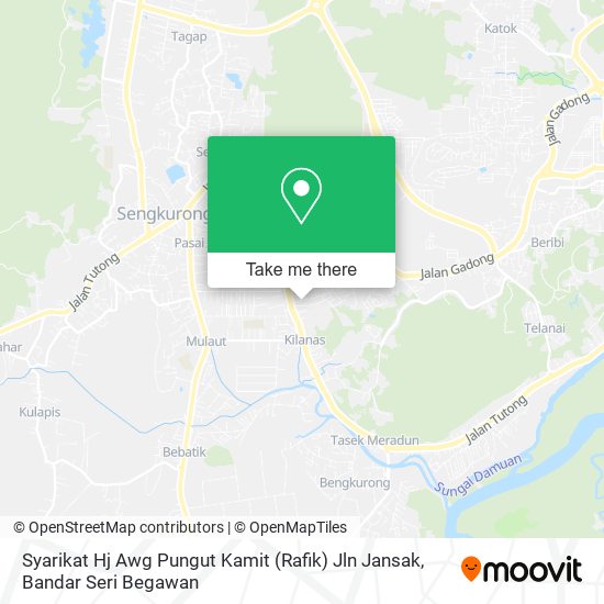 Syarikat Hj Awg Pungut Kamit (Rafik) Jln Jansak map