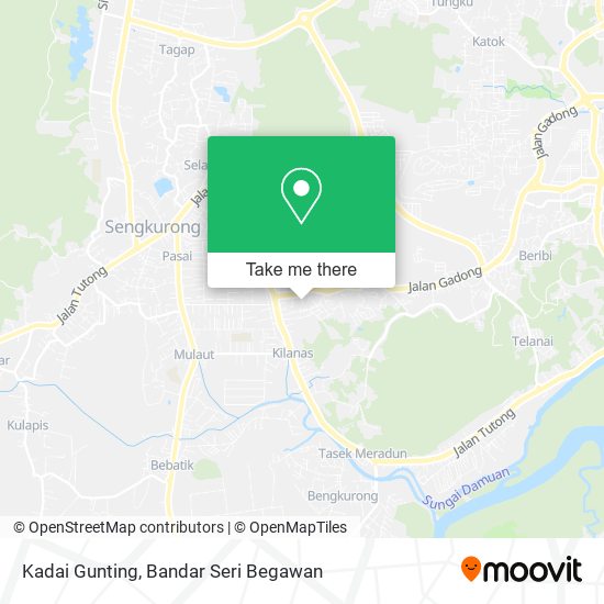 Peta Kadai Gunting