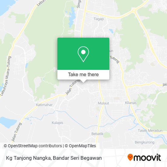 Kg Tanjong Nangka map