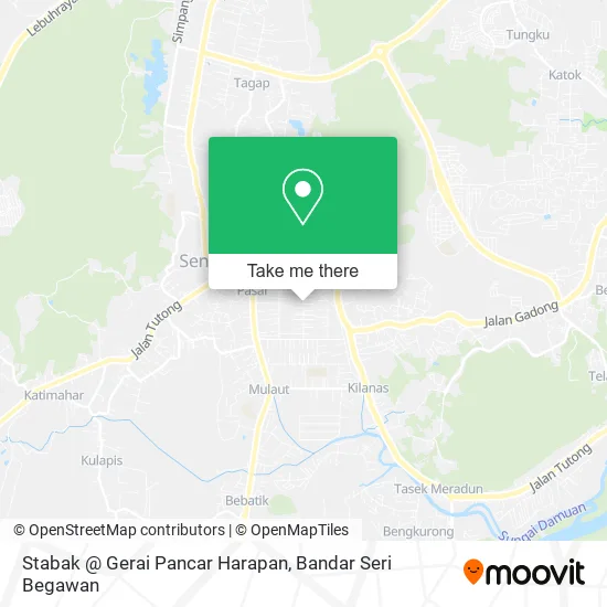 Stabak @ Gerai Pancar Harapan map