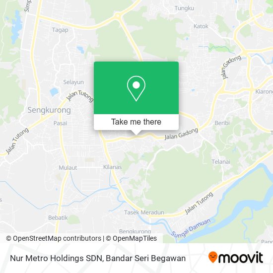 Nur Metro Holdings SDN map