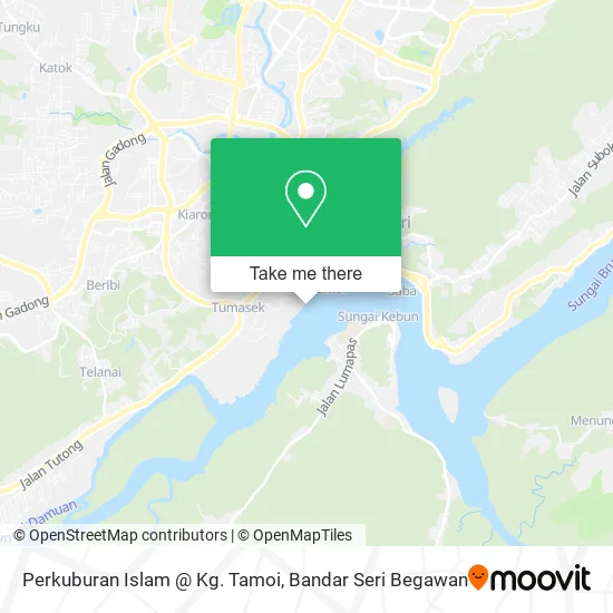 Perkuburan Islam @ Kg. Tamoi map