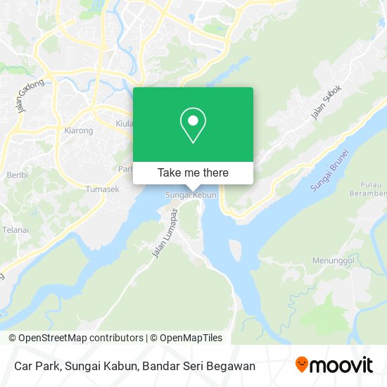 Car Park, Sungai Kabun map