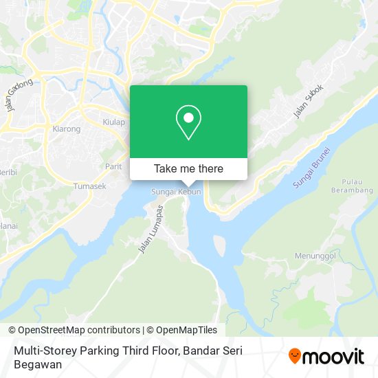 Multi-Storey Parking Third Floor map