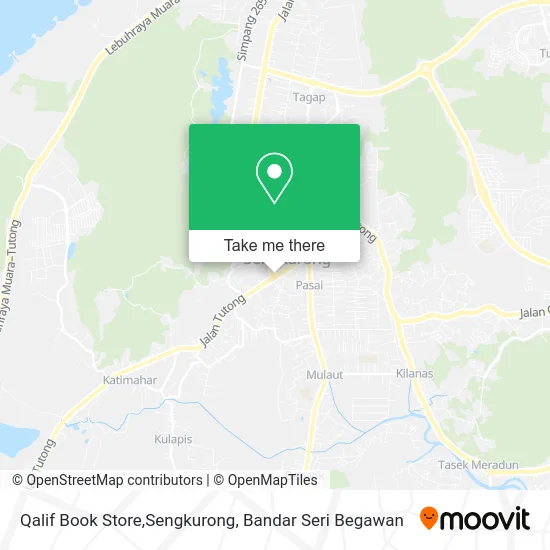 Qalif Book Store,Sengkurong map