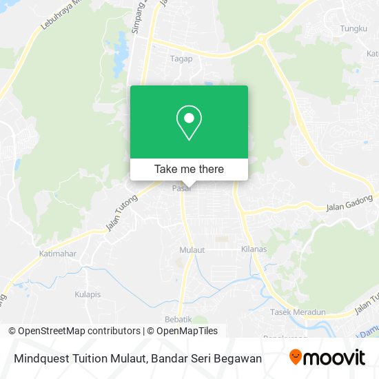 Mindquest Tuition Mulaut map
