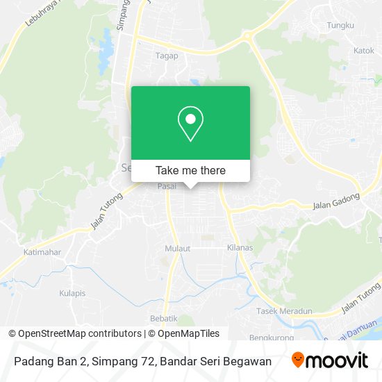 Padang Ban 2, Simpang 72 map