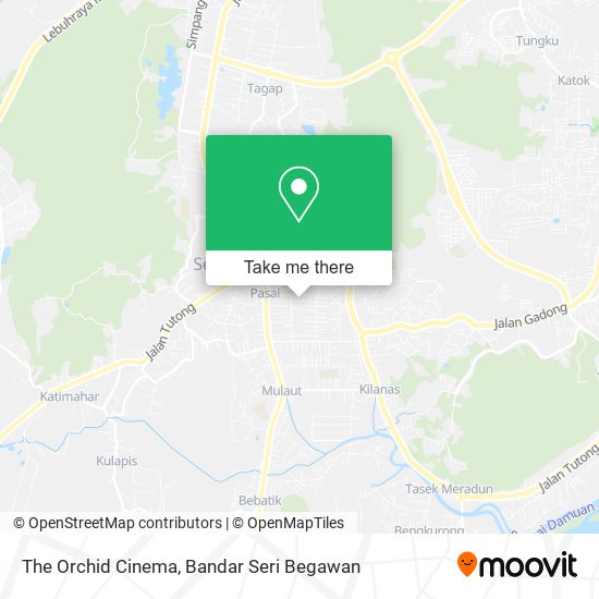 The Orchid Cinema map