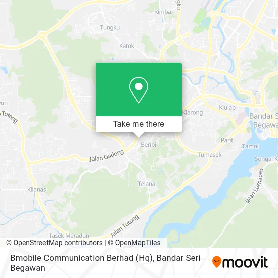 Bmobile Communication Berhad (Hq) map