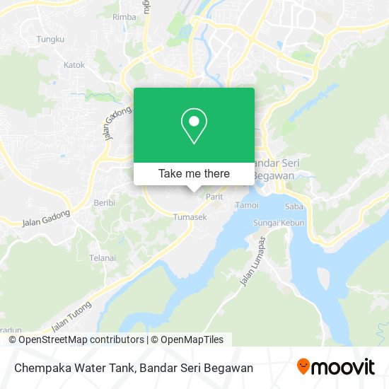 Chempaka Water Tank map