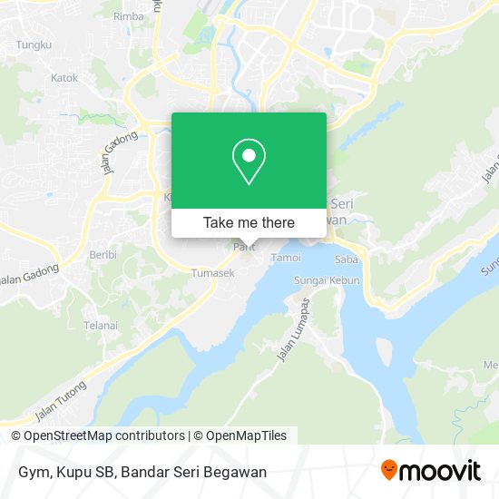 Gym, Kupu SB map