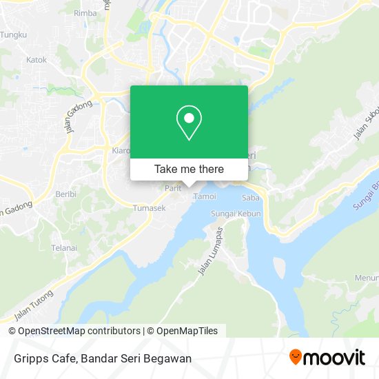 Gripps Cafe map