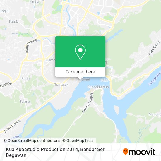 Kua Kua Studio Production 2014 map