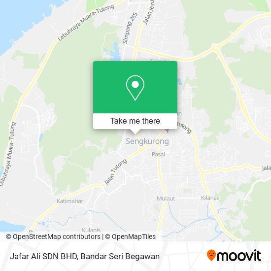 Jafar Ali SDN BHD map