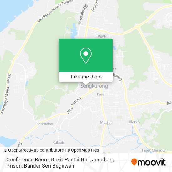 Conference Room, Bukit Pantai Hall, Jerudong Prison map