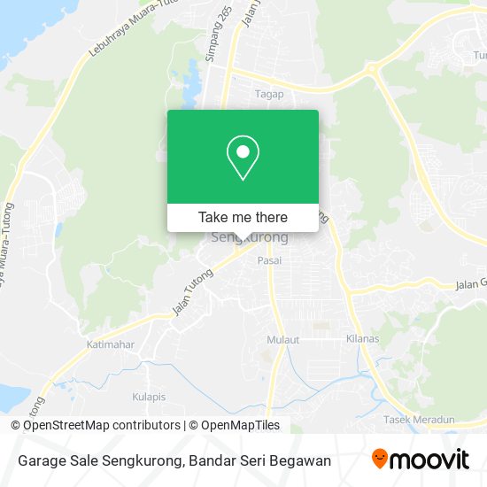 Garage Sale Sengkurong map