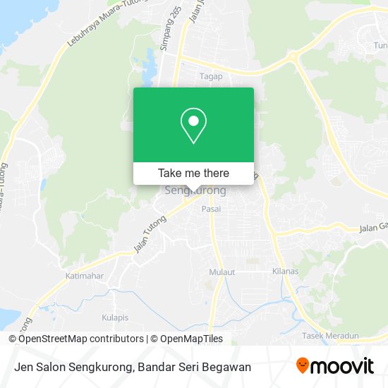 Jen Salon Sengkurong map