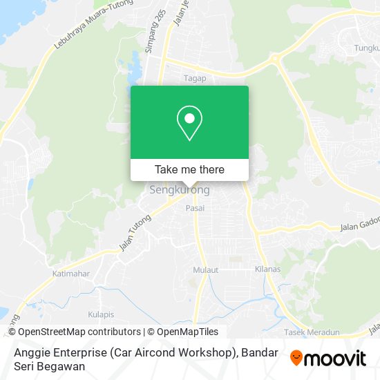 Peta Anggie Enterprise (Car Aircond Workshop)