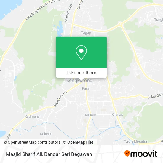 Masjid Sharif Ali map