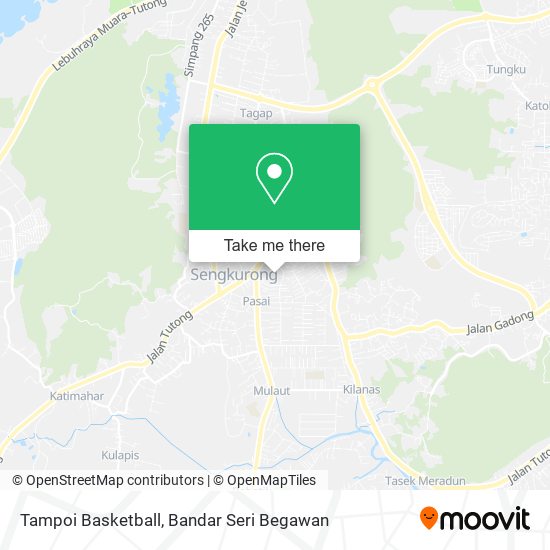 Peta Tampoi Basketball