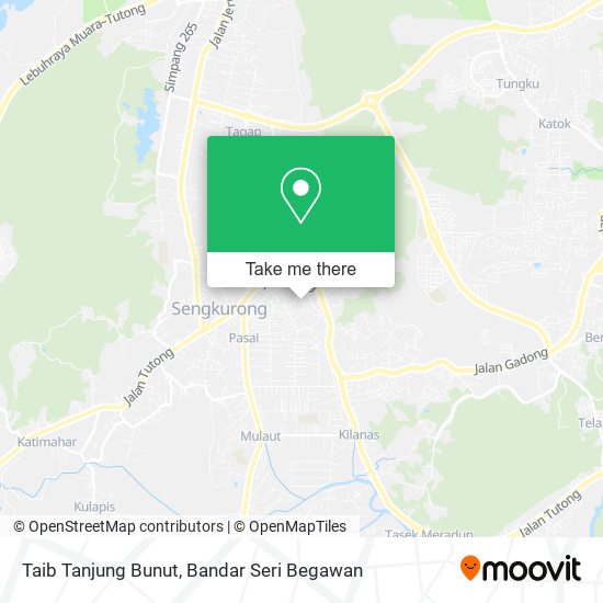 Taib Tanjung Bunut map