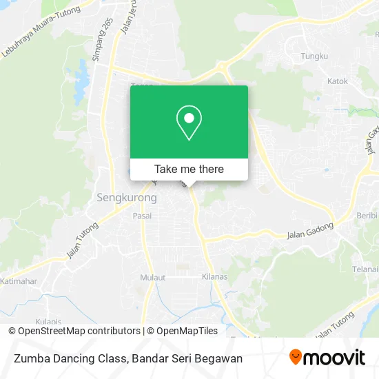Zumba Dancing Class map
