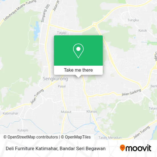 Deli Furniture Katimahar map