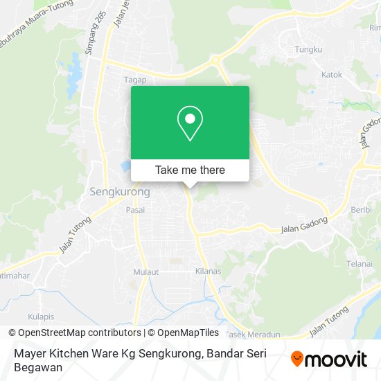 Mayer Kitchen Ware Kg Sengkurong map