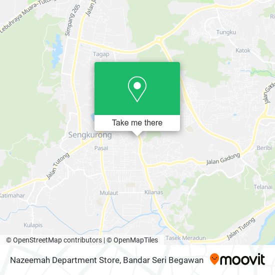 Nazeemah Department Store map