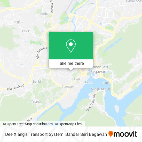 Dee Xiang's Transport System map
