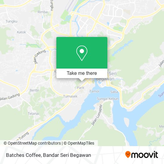 Batches Coffee map