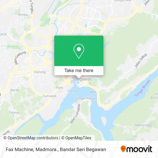 Fax Machine, Madmora. map