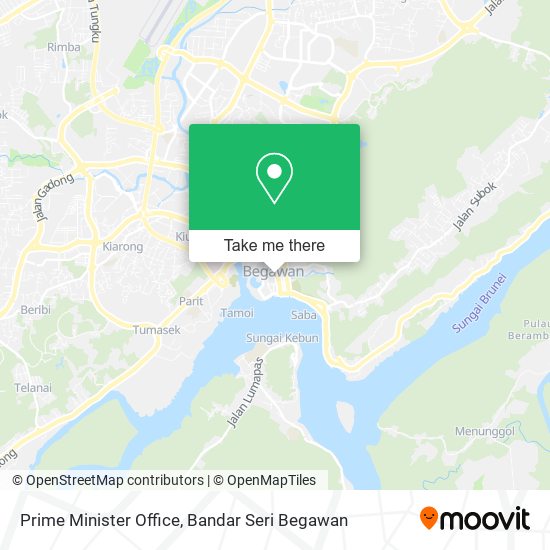 Prime Minister Office map