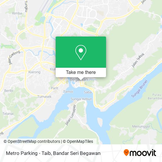 Metro Parking - Taib map
