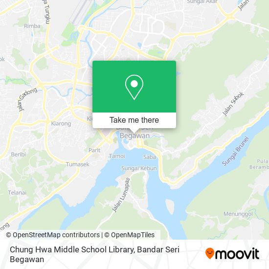 Chung Hwa Middle School Library map