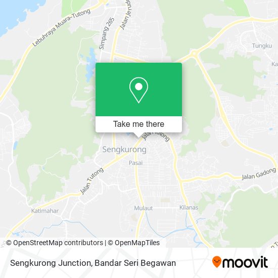 Sengkurong Junction map