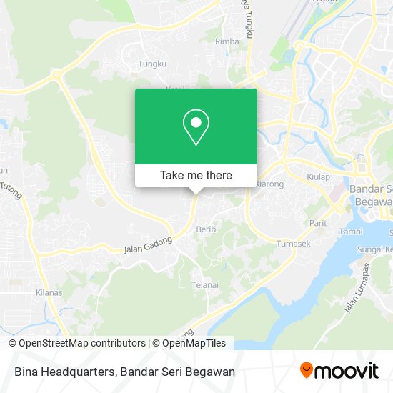 Bina Headquarters map
