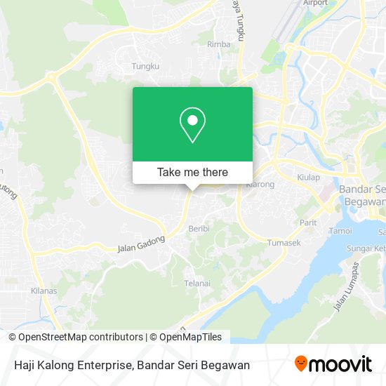 Haji Kalong Enterprise map