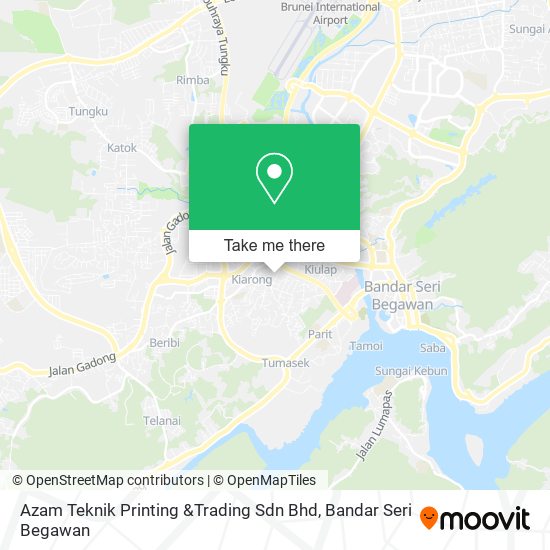 Azam Teknik Printing &Trading Sdn Bhd map