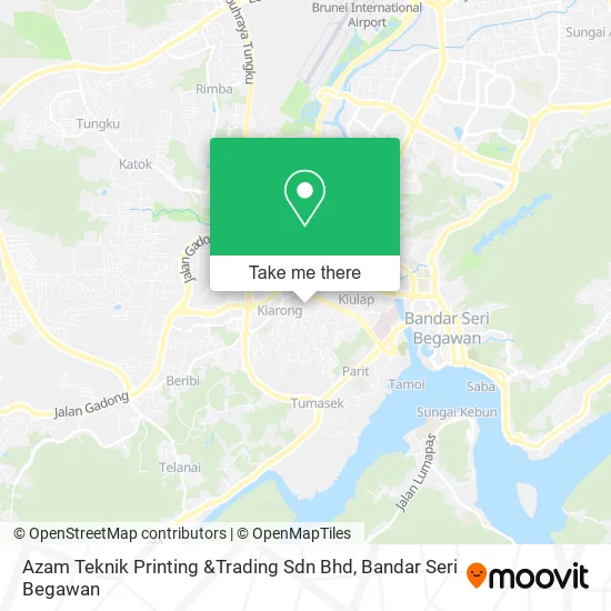 Azam Teknik Printing &Trading Sdn Bhd map