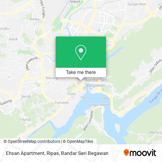 Ehsan Apartment, Ripas map