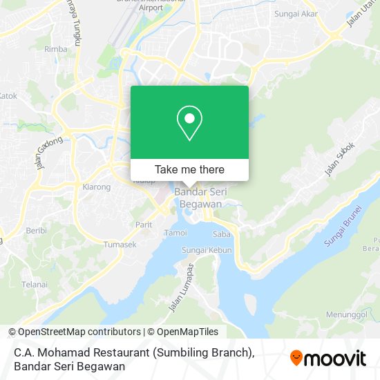 C.A. Mohamad Restaurant (Sumbiling Branch) map