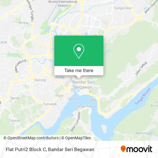 Flat Putri2 Block C map