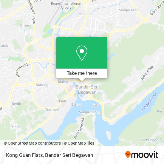 Kong Guan Flats map