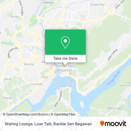 Waiting Lounge, Loan Taib map