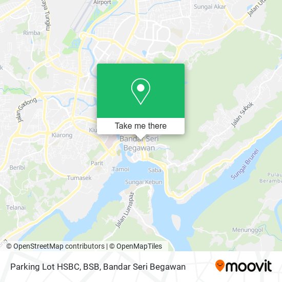 Parking Lot HSBC, BSB map