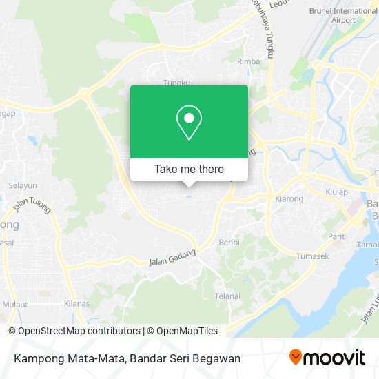 Kampong Mata-Mata map