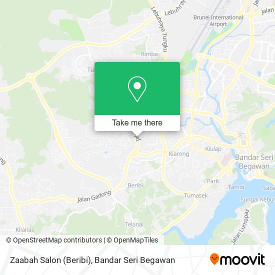 Zaabah Salon (Beribi) map
